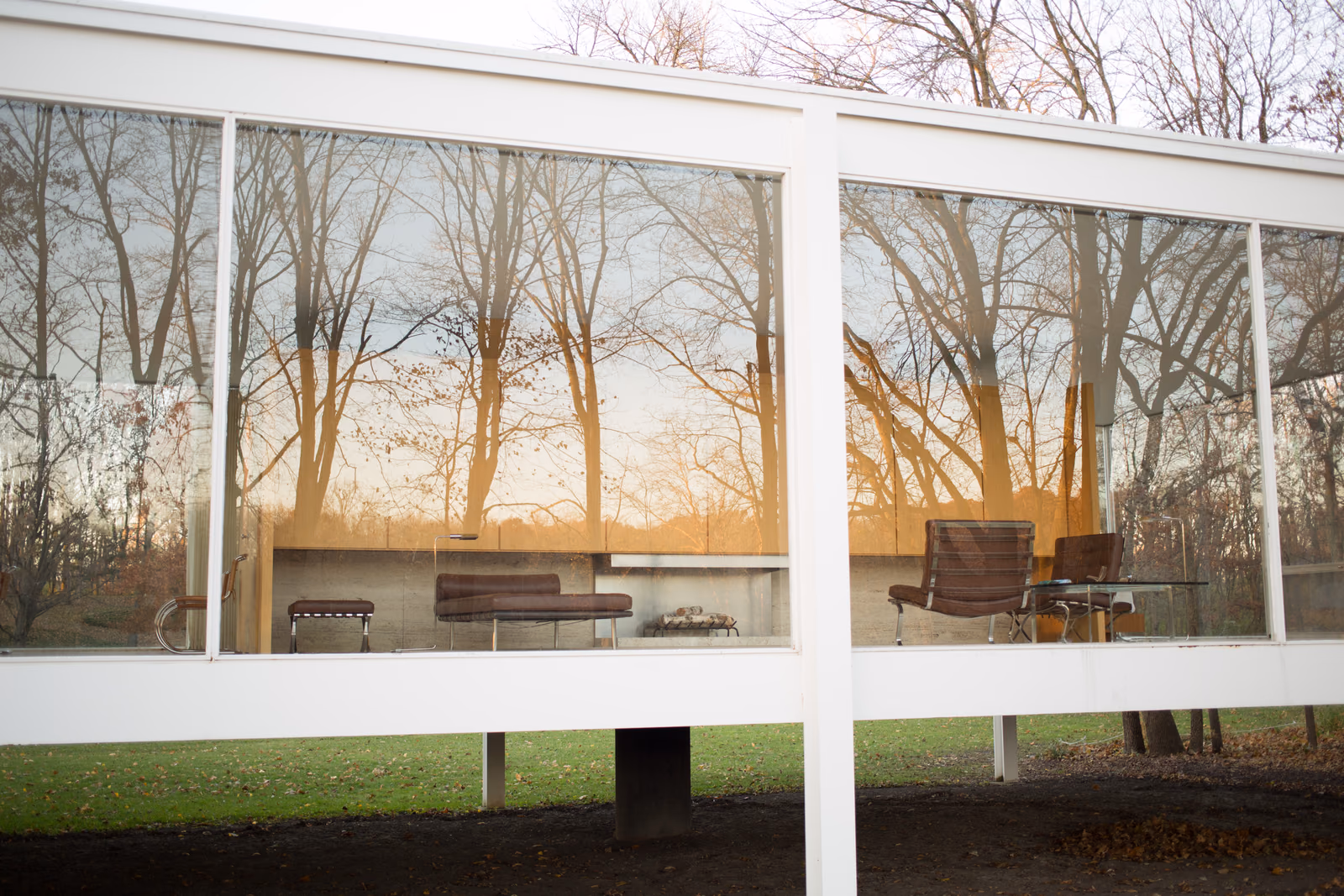 Farnsworth House — Another angle 1