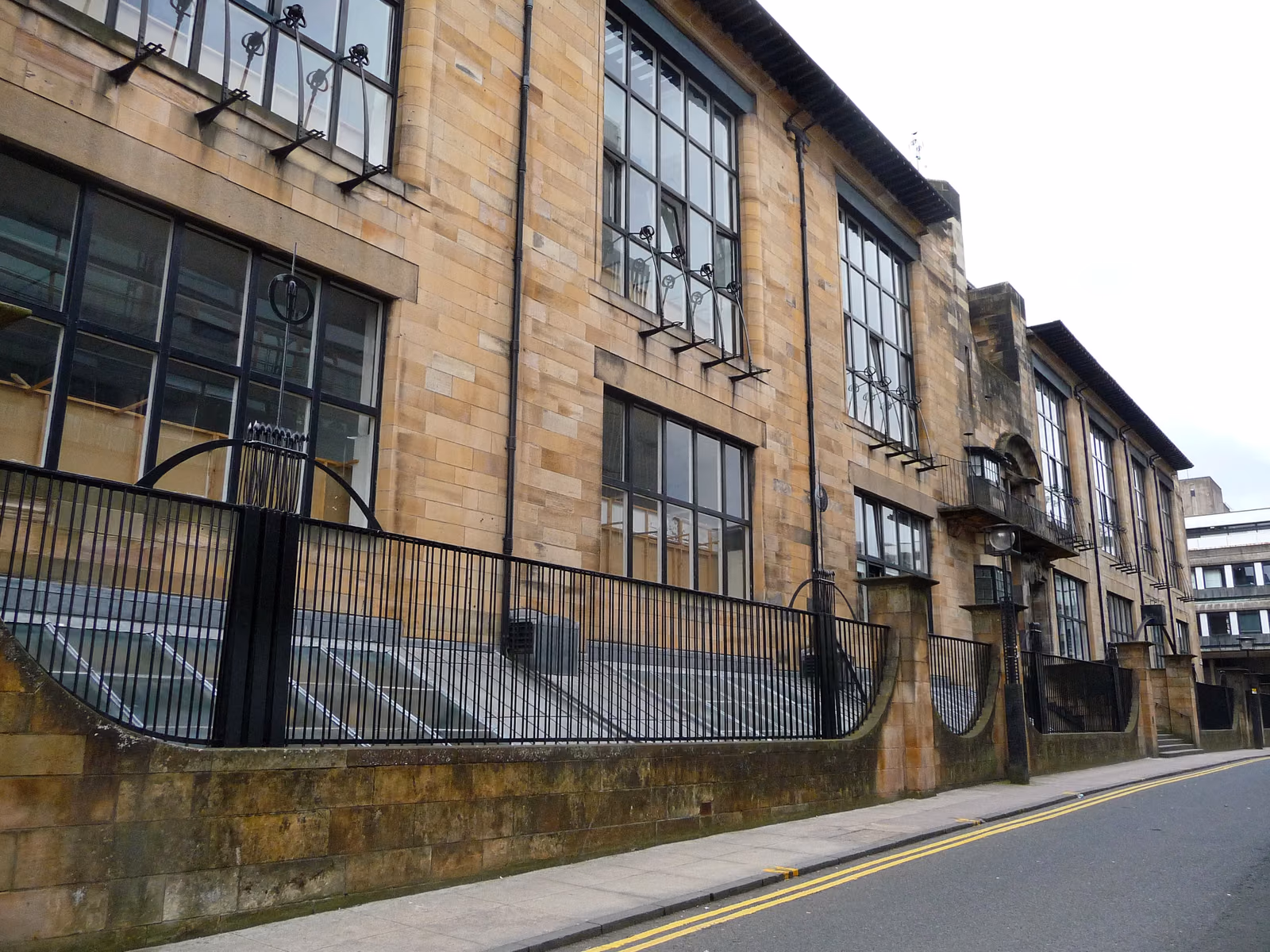 Glasgow School of Art (Mackintosh Building) — Another angle 1